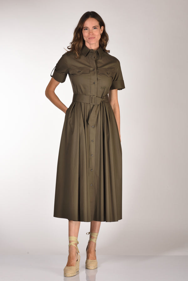 Fay Abito Chemisier Verde Donna