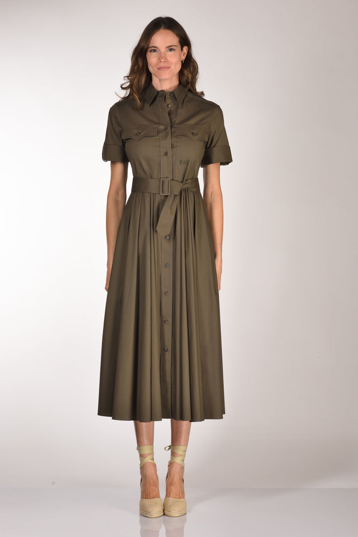 Fay Abito Chemisier Verde Donna - 2
