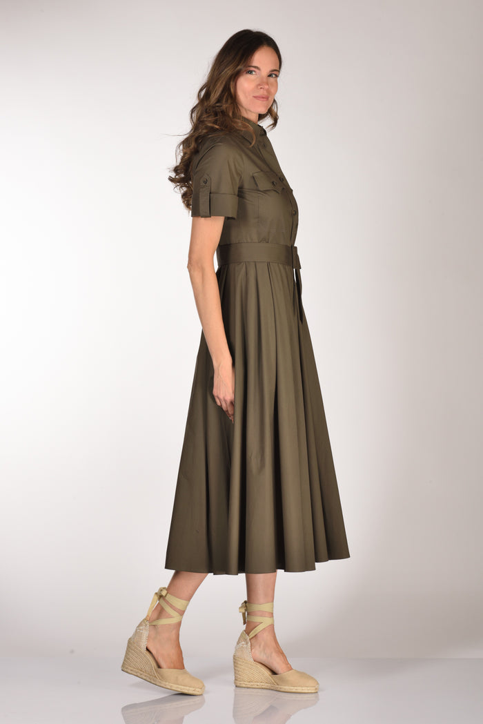 Fay Abito Chemisier Verde Donna - 4