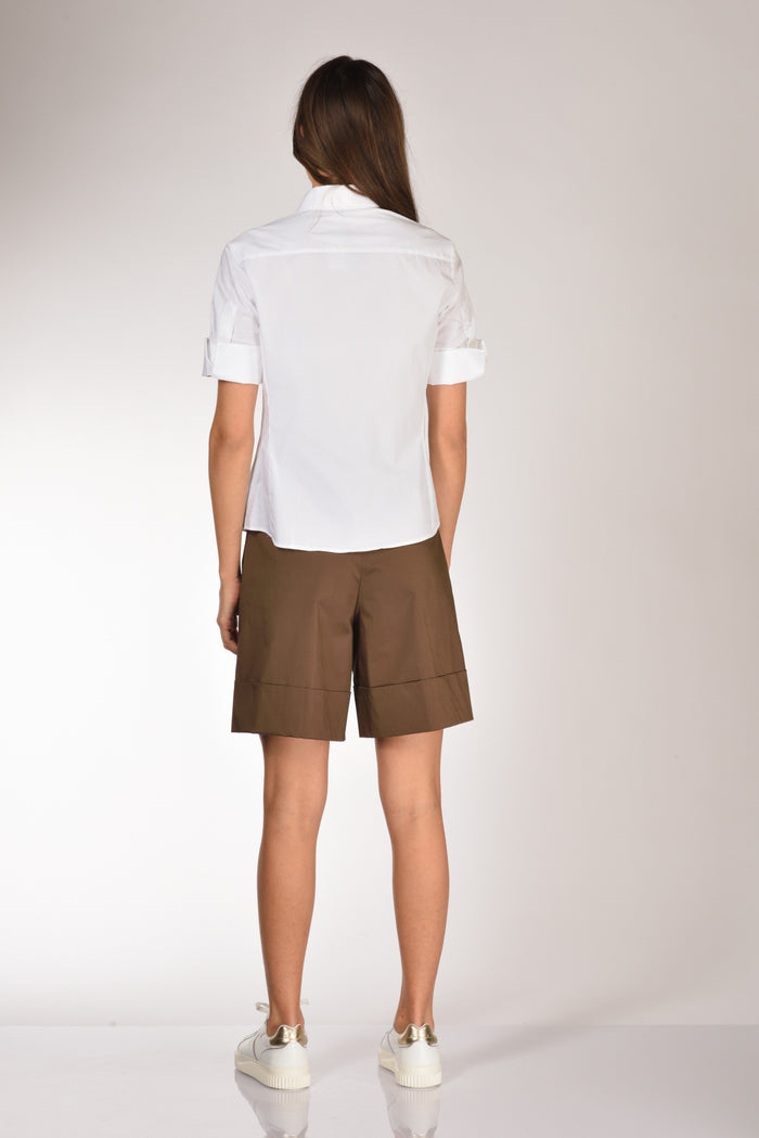 Fay Camicia Tasche Bianco Donna - 5