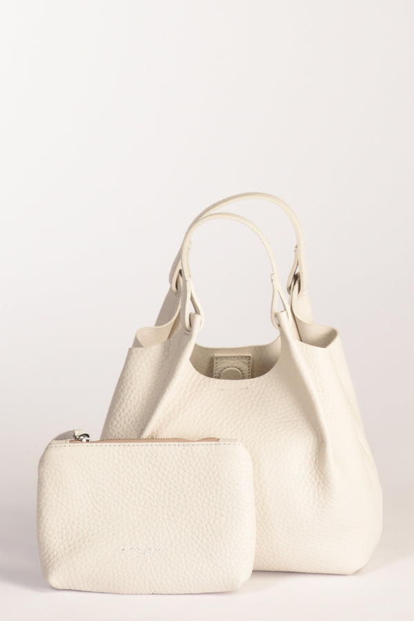 Gianni Chiarini Borsa Dua Bianco Naturale Donna-2