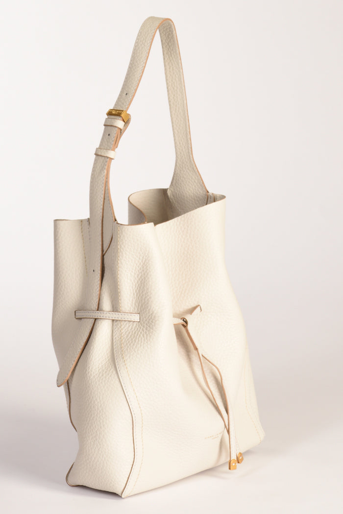 Gianni Chiarini Borsa Sienna Bianco Naturale Donna - 4