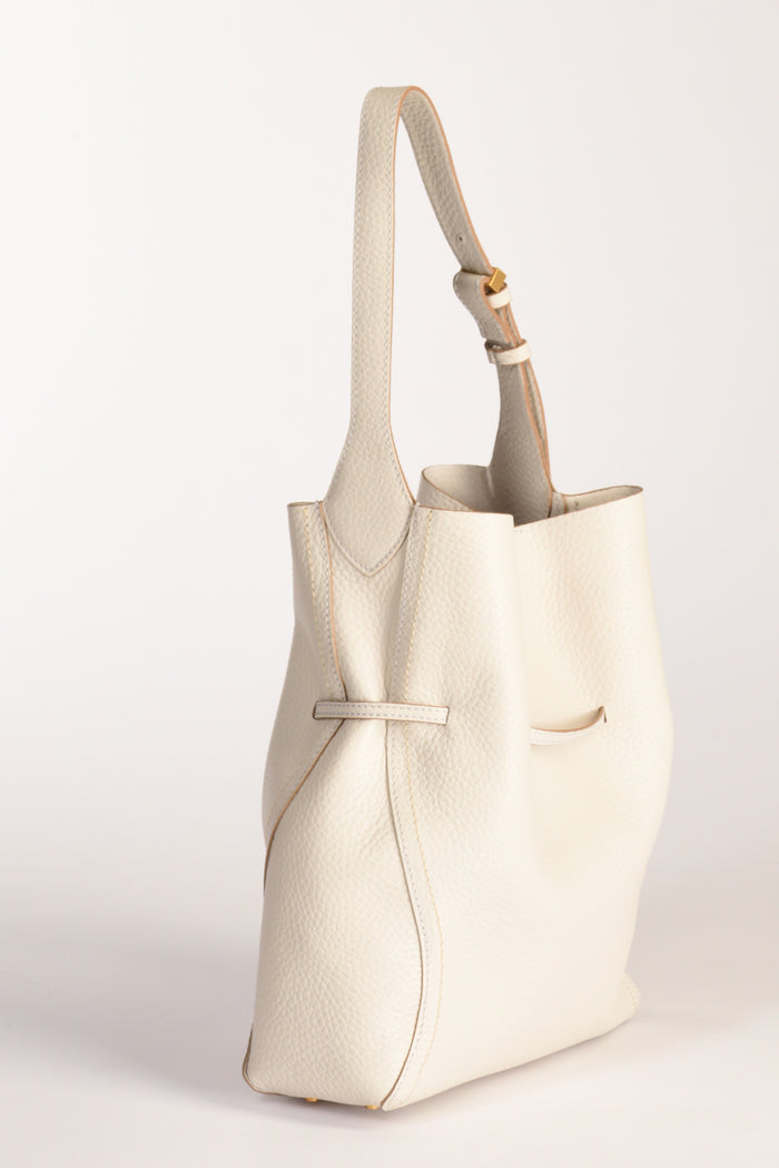 Gianni Chiarini Borsa Sienna Bianco Naturale Donna - 5