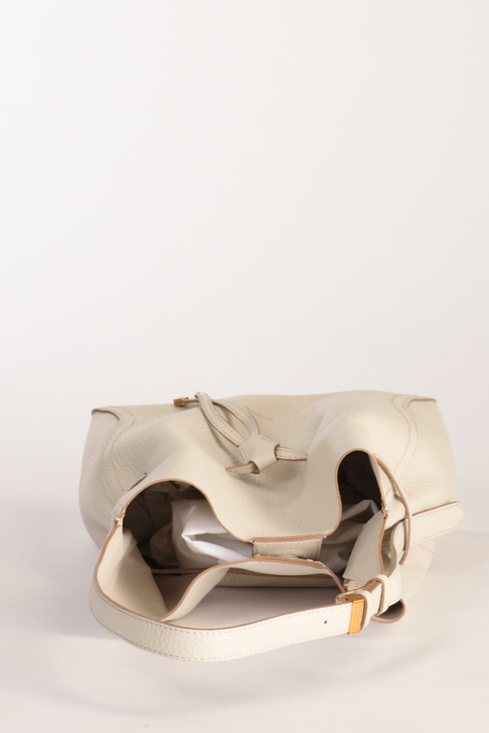 Gianni Chiarini Borsa Sienna Bianco Naturale Donna - 6