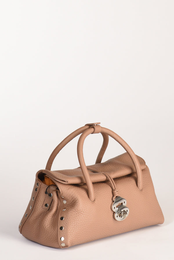 Zanellato Borsa Dotta S Marrone Chiaro Donna-2