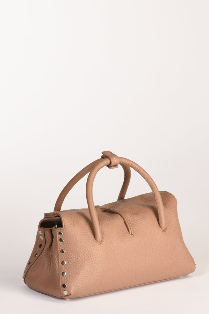 Zanellato Borsa Dotta S Marrone Chiaro Donna - 4