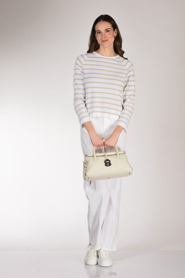 Zanellato Borsa Dotta S Bianco Donna-2