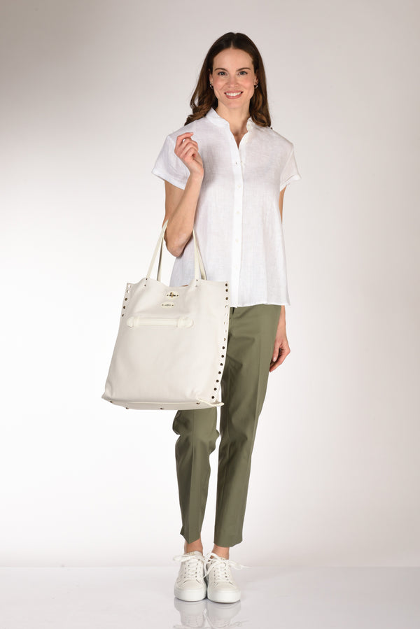 Zanellato Borsa A Spasso M Bianco Donna-2