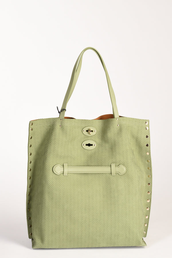Zanellato Borsa A Spasso M Verde Chiaro Donna
