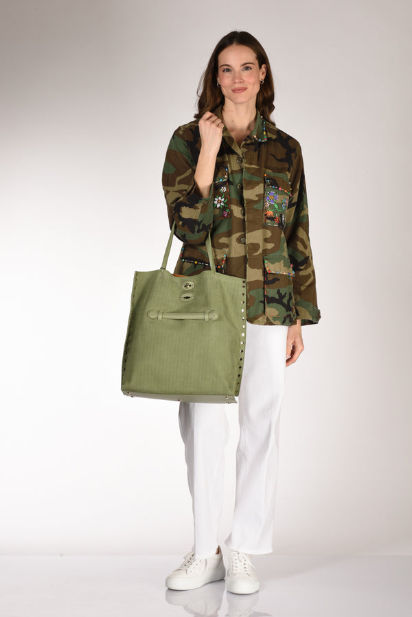 Zanellato Borsa A Spasso M Verde Chiaro Donna-2