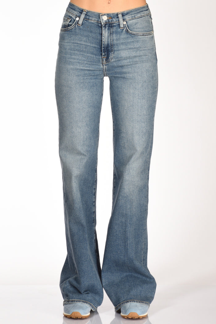 7 For All Mankind Jeans Dojo Blu Donna - 3