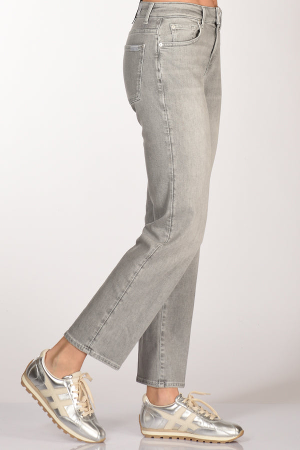 7 For All Mankind Jeans Calie Grigio Chiaro Donna