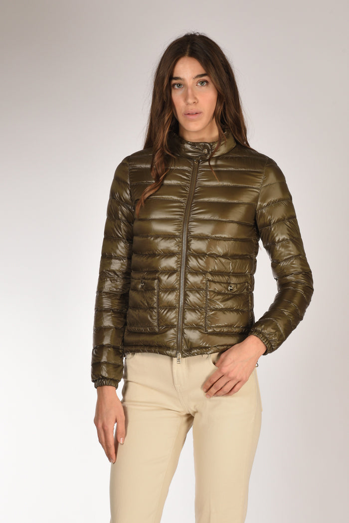 Herno Piumino Zip Verde Donna - 1