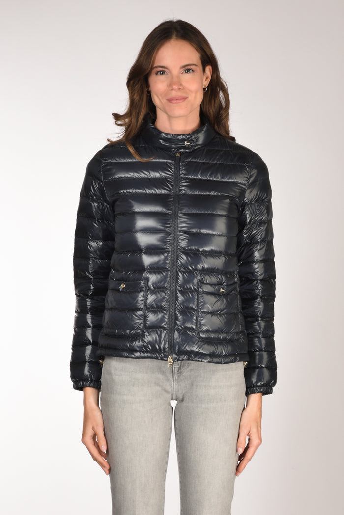 Herno Piumino Zip Blu Donna - 2