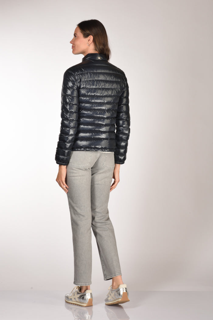 Herno Piumino Zip Blu Donna - 5