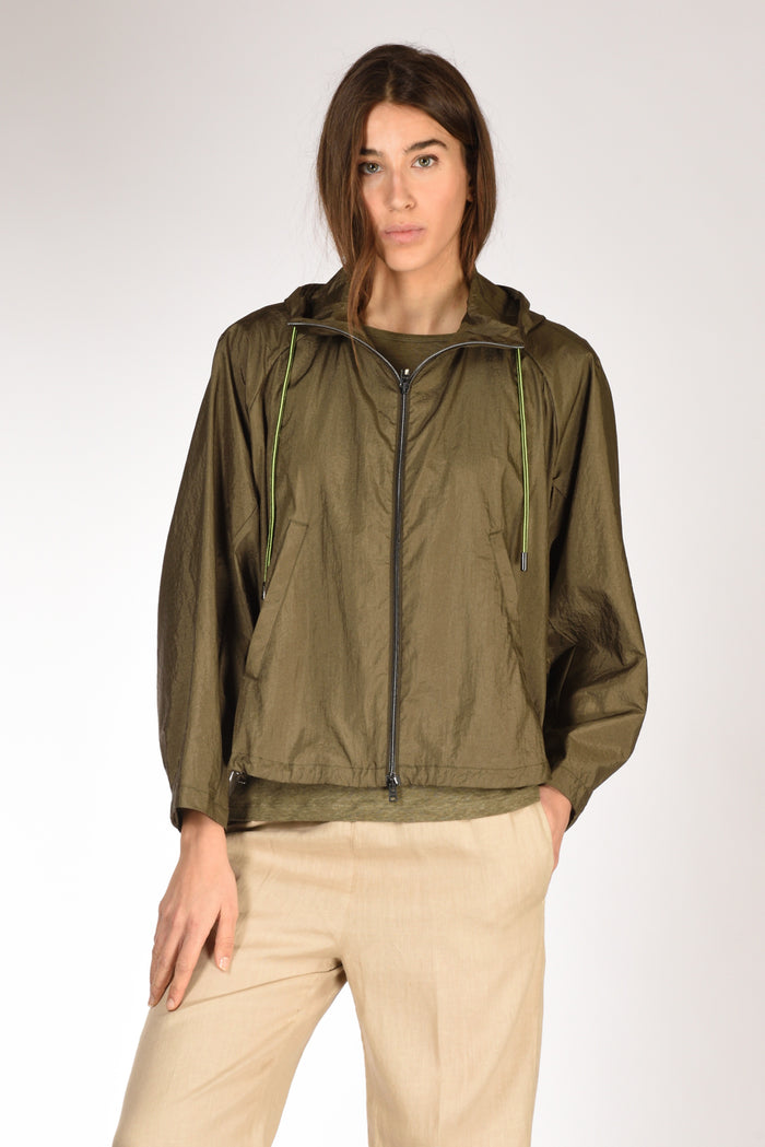 Herno Giacca Crinkle Verde Donna - 1