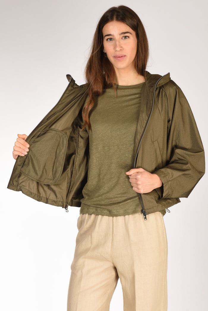 Herno Giacca Crinkle Verde Donna - 6
