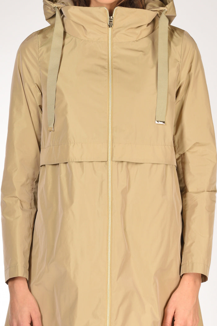 Herno Parka Taffeta Beige Chiaro Donna - 3