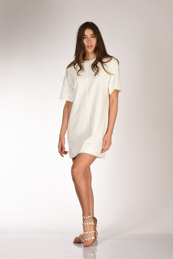 Circolo 1901 Abito Felpa Bianco Donna