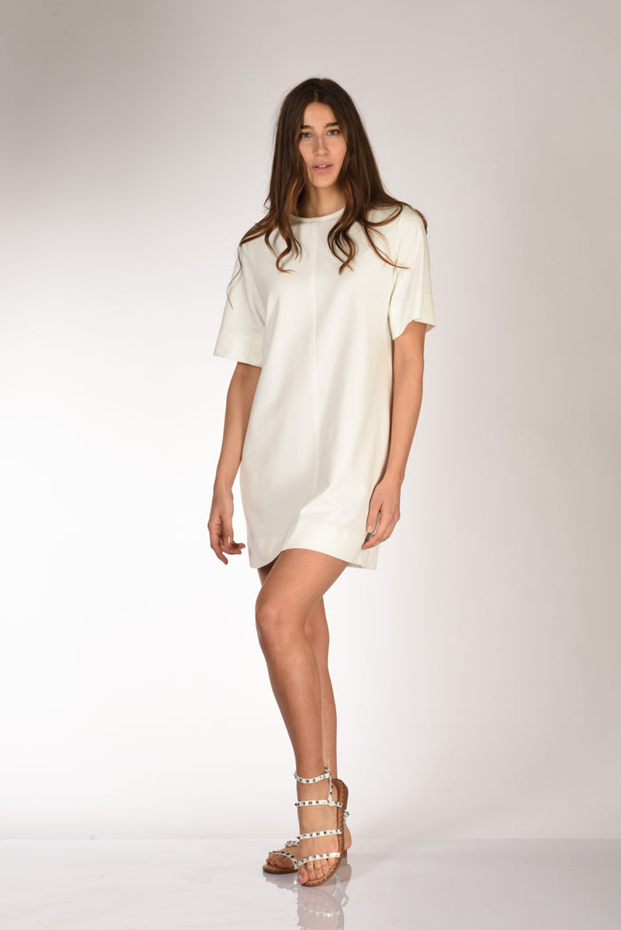 Circolo 1901 Abito Felpa Bianco Donna - 1