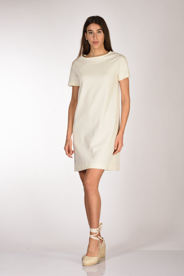 Circolo 1901 Abito Oxford Bianco Naturale Donna