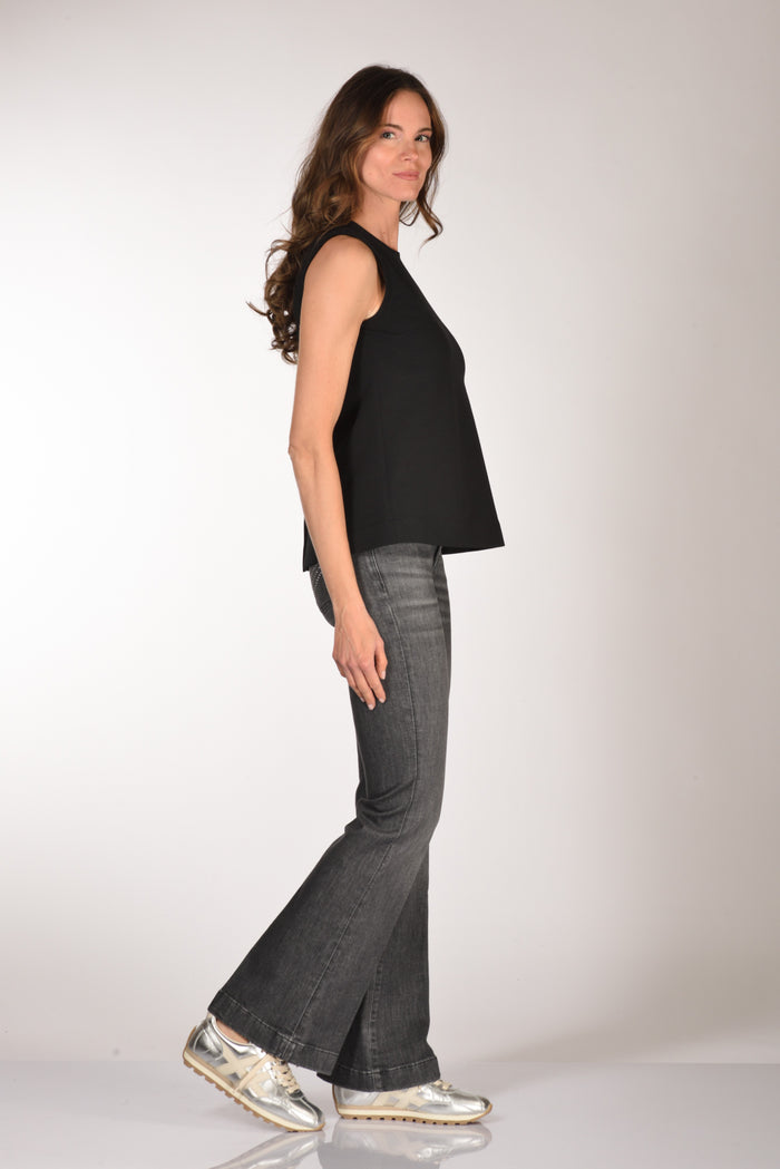 Circolo 1901 Top Felpa Nero Donna - 4