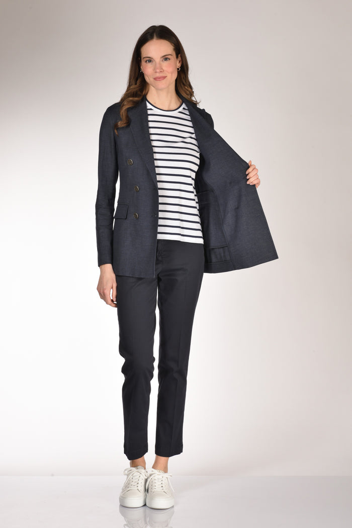 Circolo 1901 Blazer Doppiopetto Blu Donna - 6