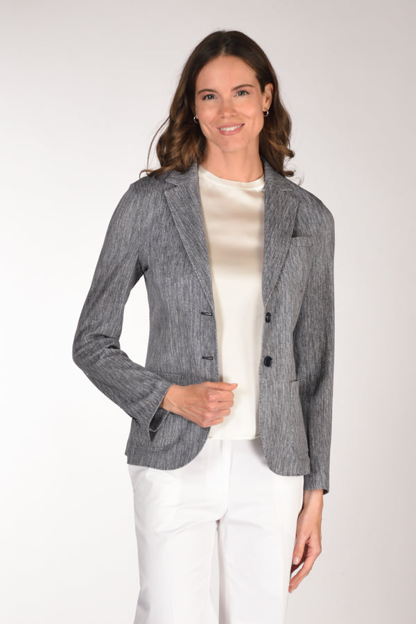 Circolo 1901 Blazer Slim Fit Blu Donna