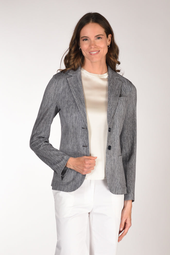 Circolo 1901 Blazer Slim Fit Blu Donna - 1