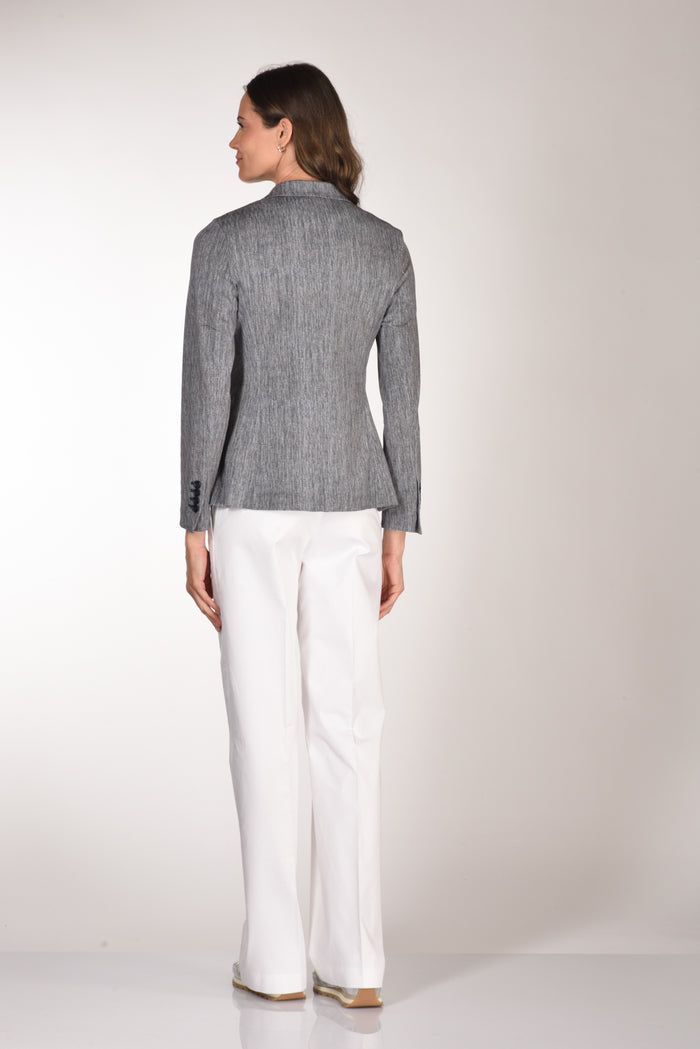 Circolo 1901 Blazer Slim Fit Blu Donna - 5