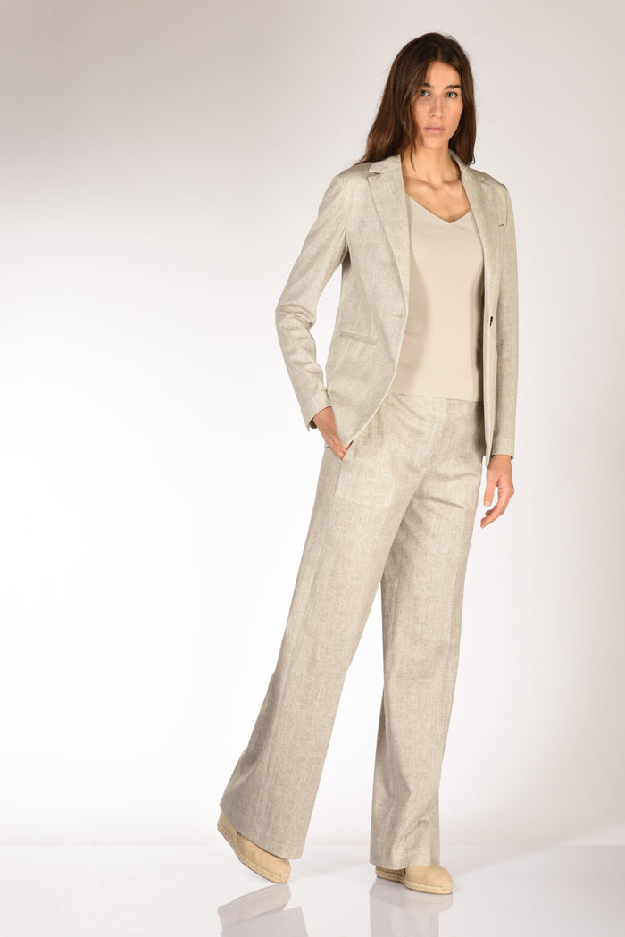 Circolo 1901 Pantalone Masculin Beige Donna - 2