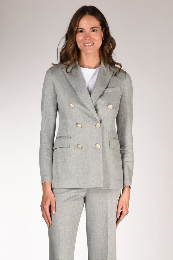 Circolo 1901 Blazer Doppiopetto Azzurro Donna