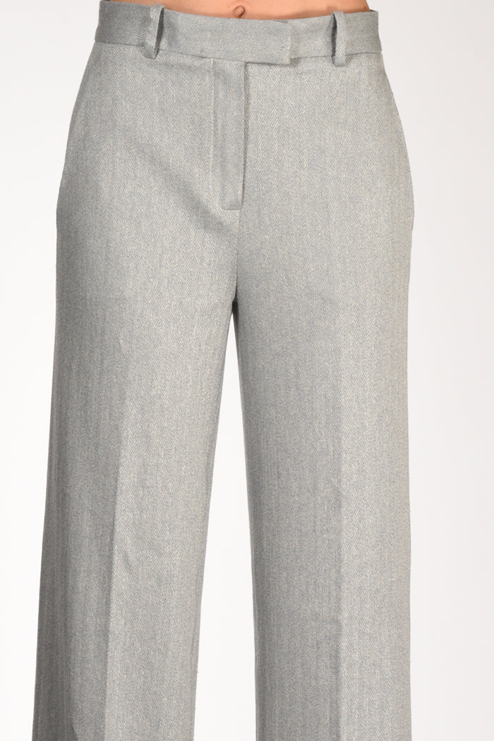 Circolo 1901 Pantalone Masculin Azzurro Donna - 4