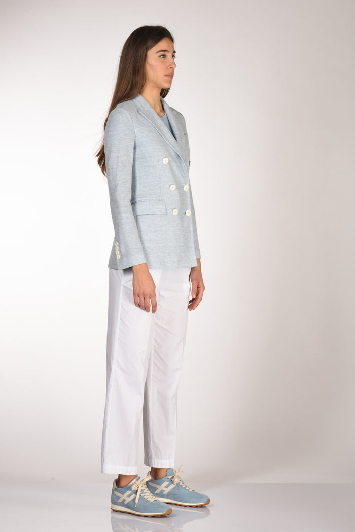 Circolo 1901 Blazer Doppiopetto Azzurro Donna - 4