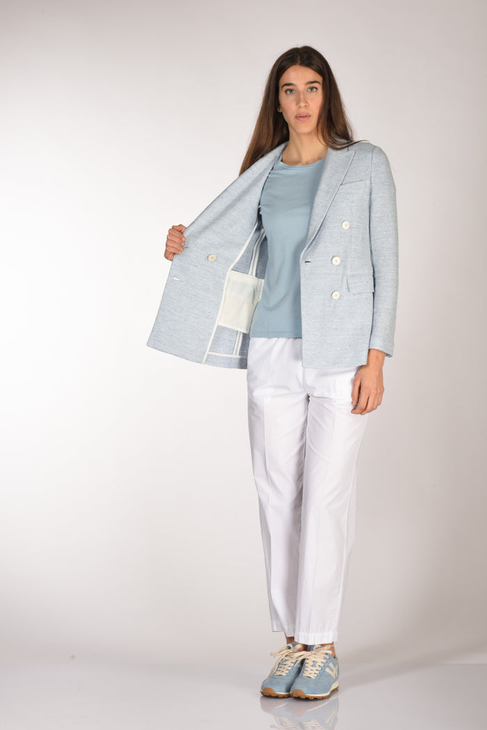 Circolo 1901 Blazer Doppiopetto Azzurro Donna - 6
