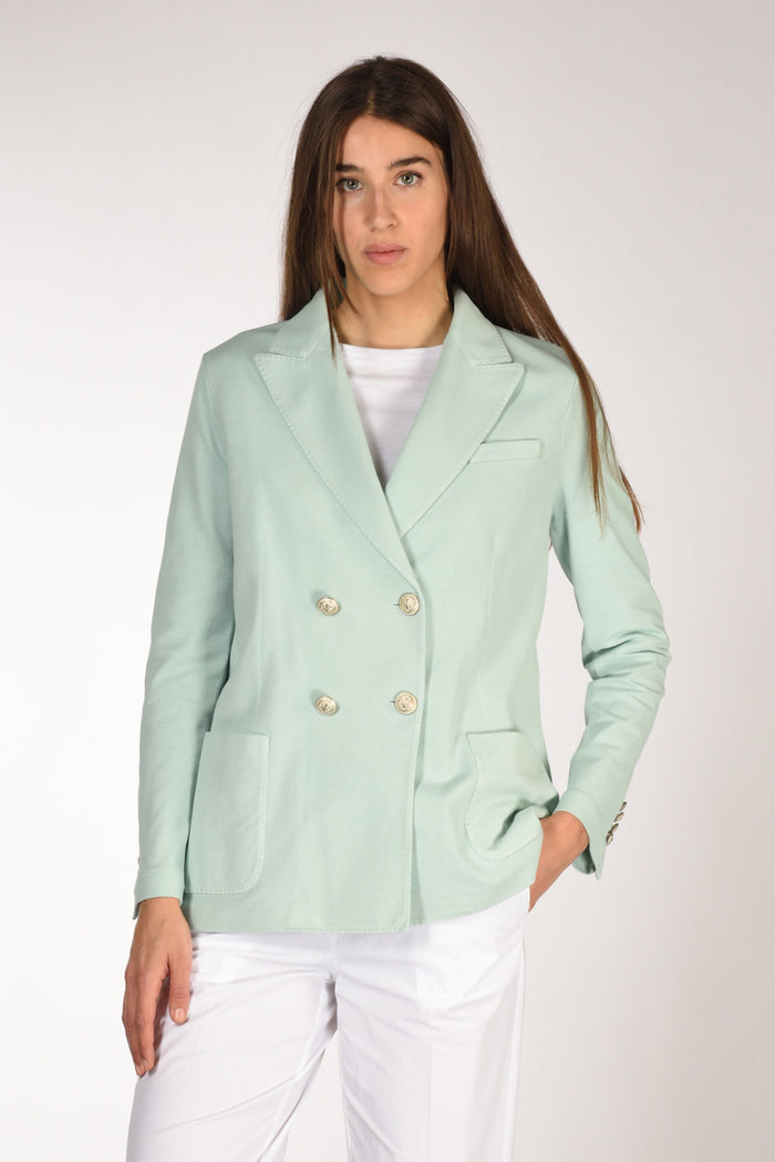 Circolo 1901 Blazer Doppiopetto Azzurro Donna - 1