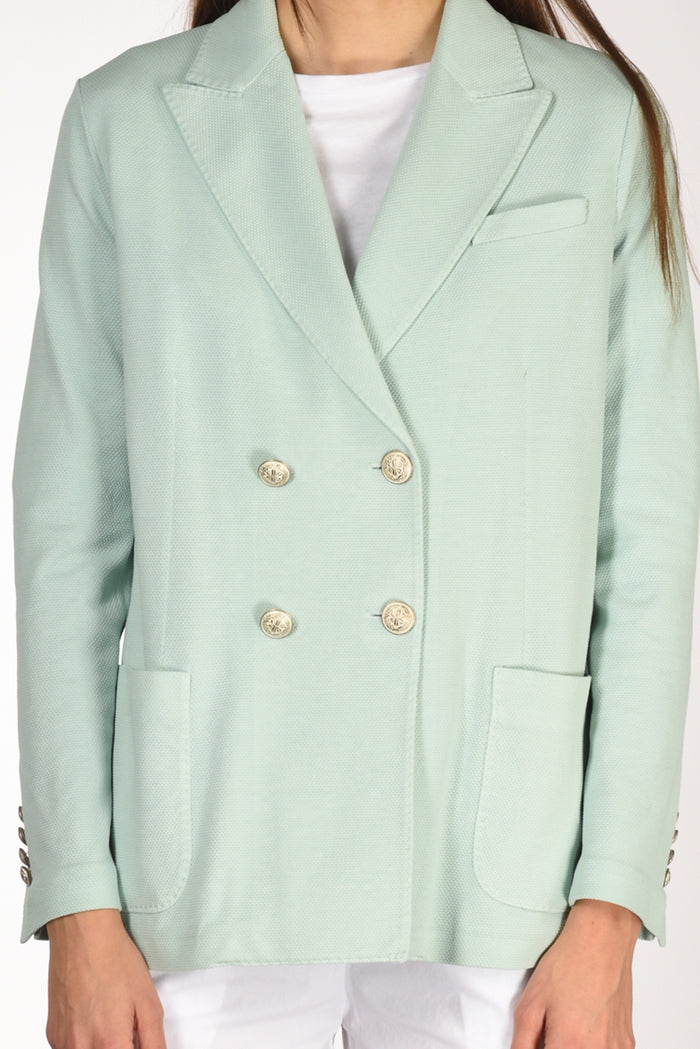 Circolo 1901 Blazer Doppiopetto Azzurro Donna - 3