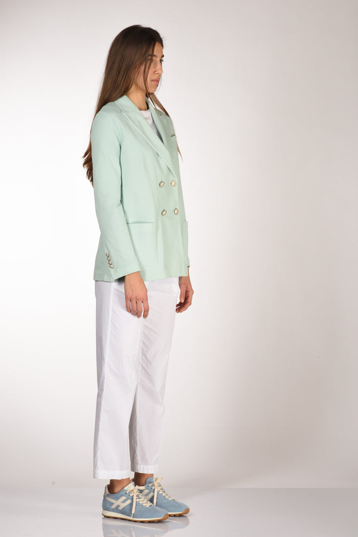 Circolo 1901 Blazer Doppiopetto Azzurro Donna - 4