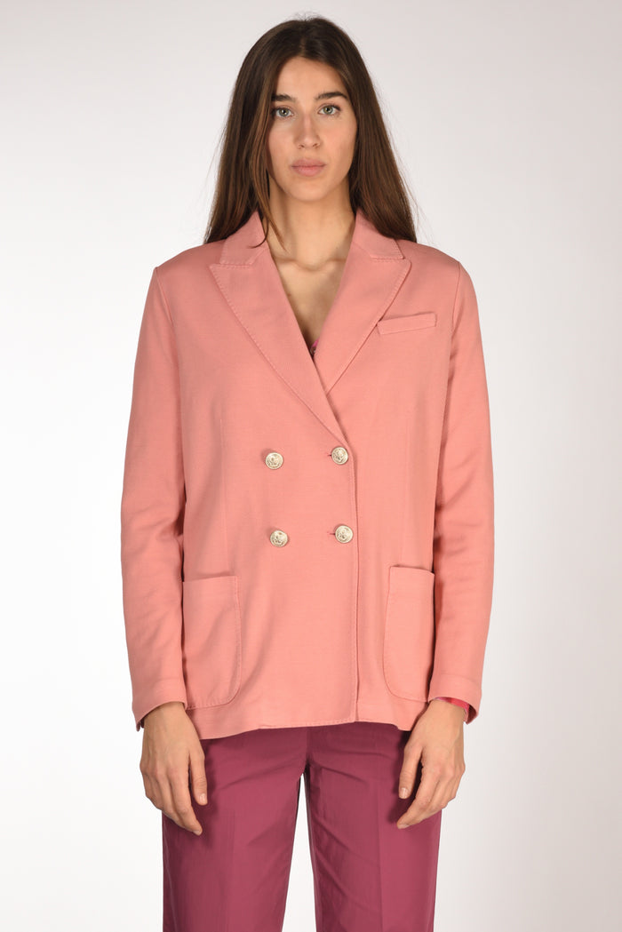 Circolo 1901 Blazer Doppiopetto Rosa Donna - 2