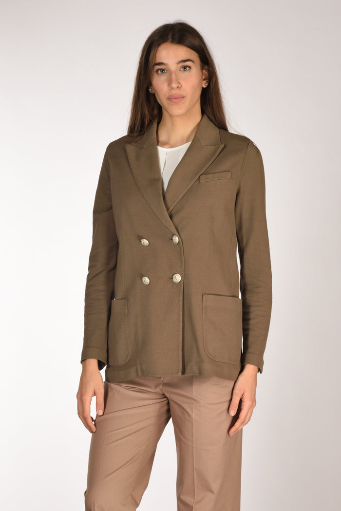 Circolo 1901 Blazer Doppiopetto Marrone Donna - 1