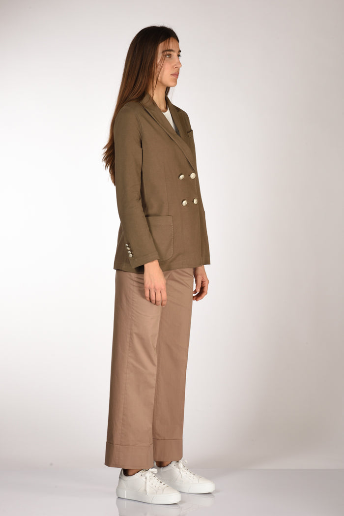 Circolo 1901 Blazer Doppiopetto Marrone Donna - 4