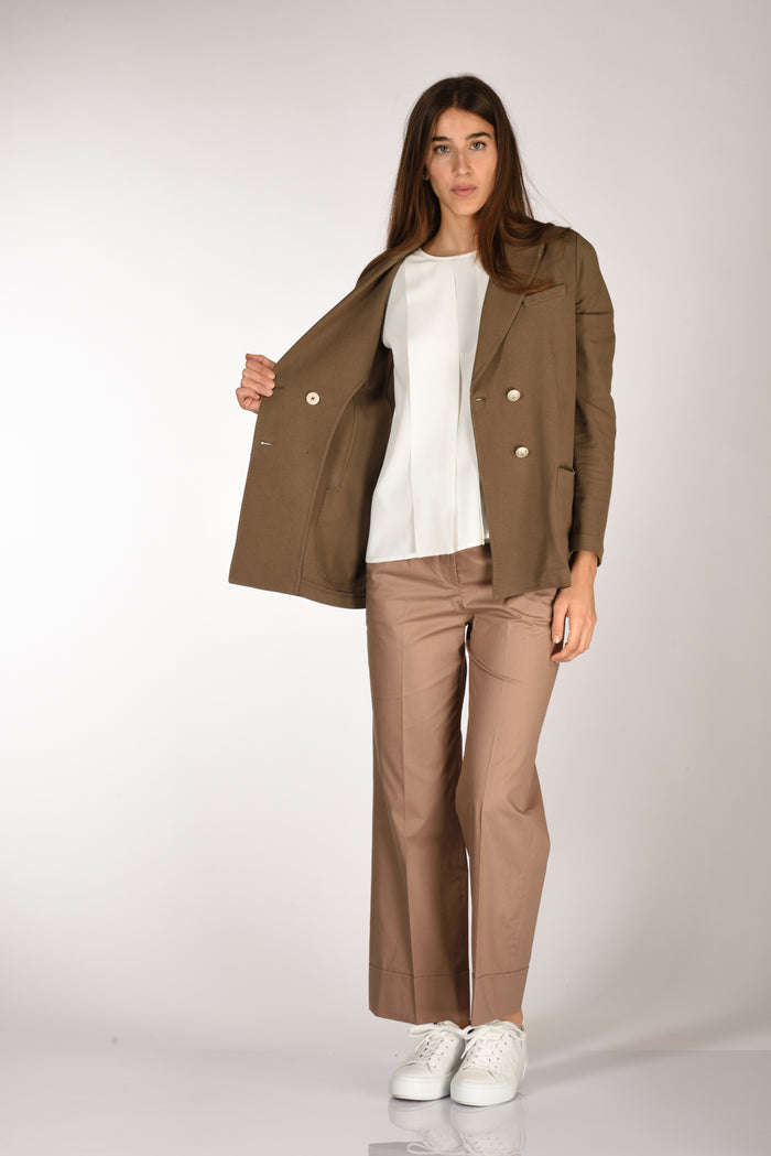 Circolo 1901 Blazer Doppiopetto Marrone Donna - 6