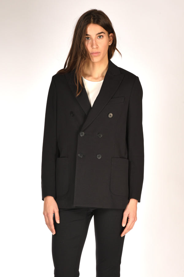 Circolo 1901 Blazer Doppiopetto Nero Donna