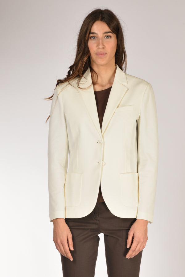 Circolo 1901 Blazer Slim Fit Bianco Donna-2