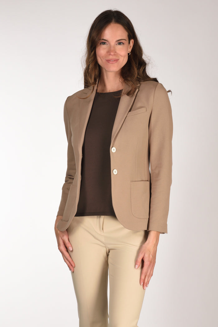 Circolo 1901 Blazer Slim Fit Beige Donna - 1
