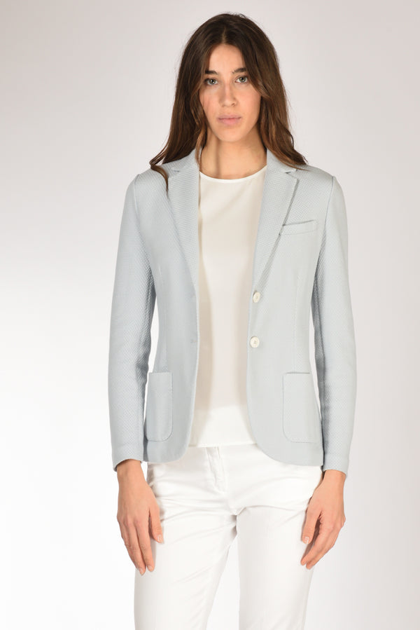 Circolo 1901 Blazer Slim Fit Azzurro Donna