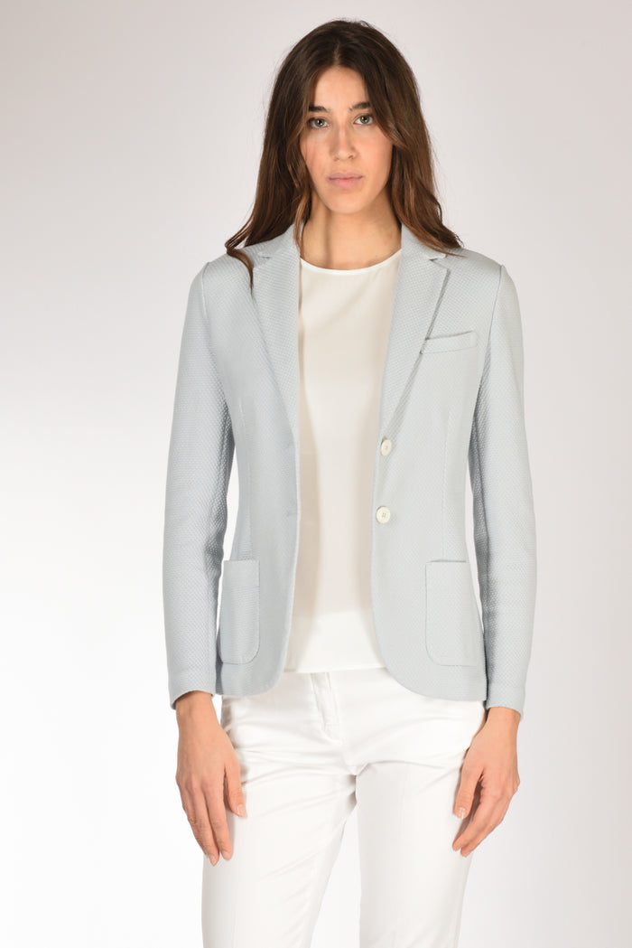 Circolo 1901 Blazer Slim Fit Azzurro Donna - 1