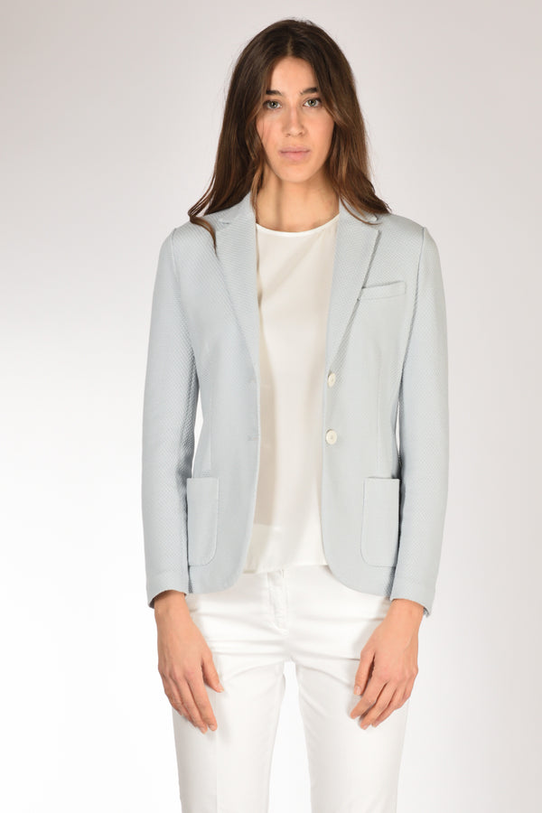 Circolo 1901 Blazer Slim Fit Azzurro Donna-2