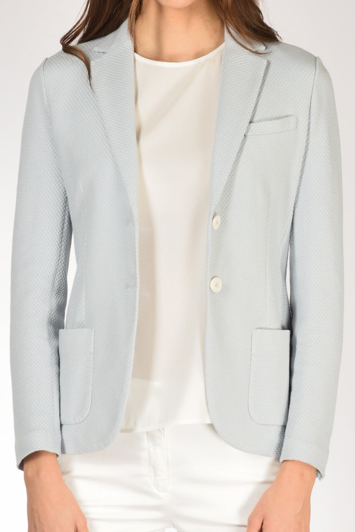 Circolo 1901 Blazer Slim Fit Azzurro Donna - 3