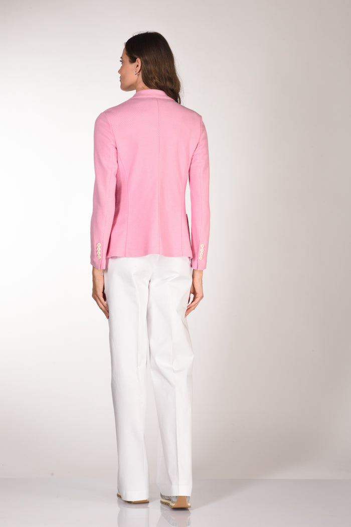 Circolo 1901 Blazer Slim Fit Rosa Donna - 5